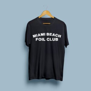 Miami Beach foil Club T shirt