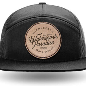 Watersports Paradise black trucker Hat